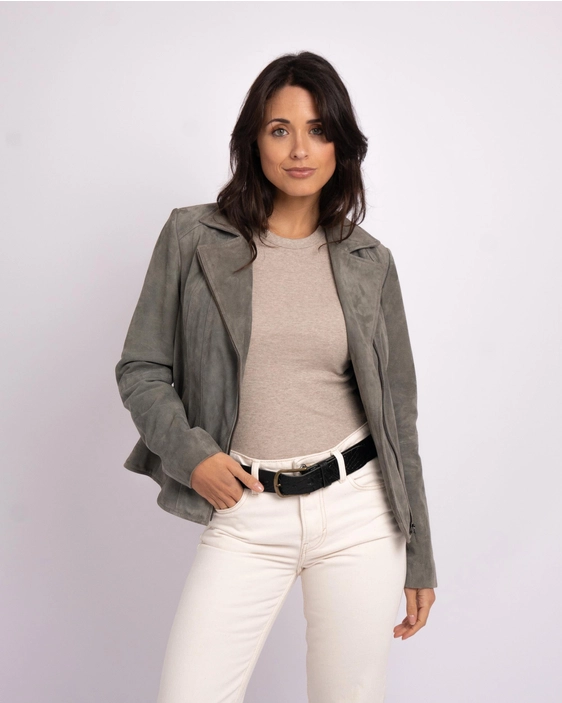 Garcia Suede Moto Jacket