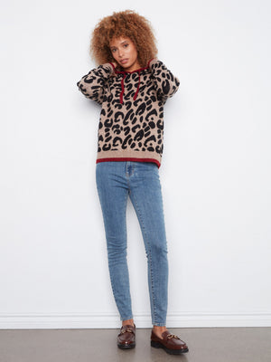 Printed Hoodie Sweater