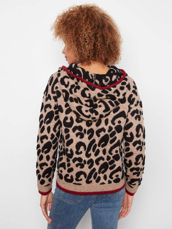 Printed Hoodie Sweater