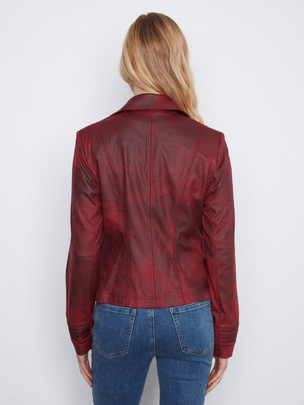 Vintage Faux Leather Jacket