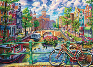 Amsterdam Canal Puzzle - 1000 Pieces