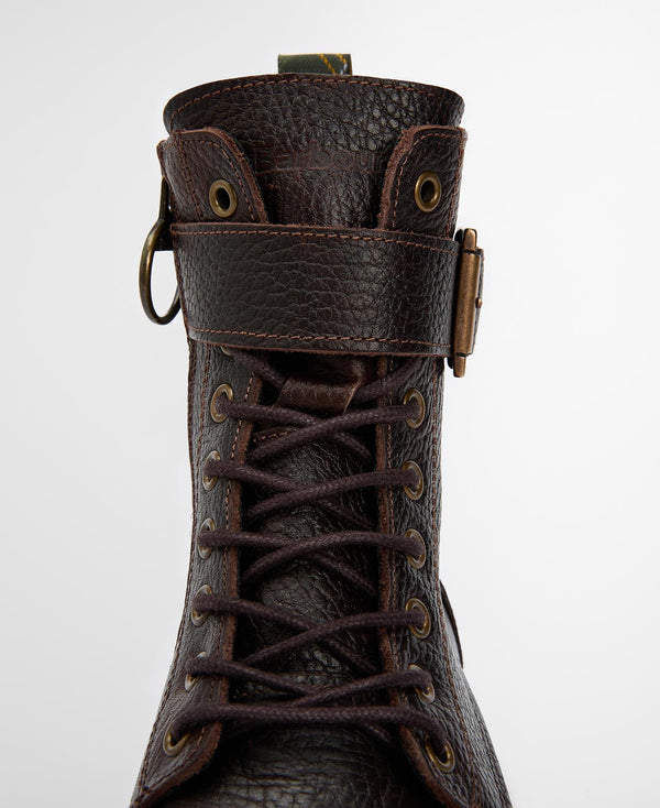 Barbour Heidi Lace Up Boot - Brown