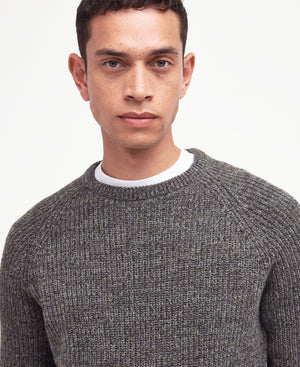 Barbour Horseford Crew Neck Jumper - Olive