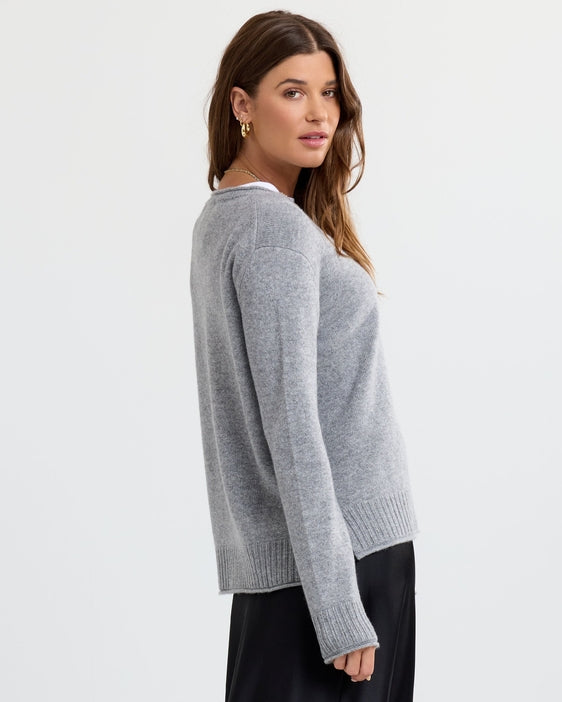 Everyday Cashmere Crew - StoneWash