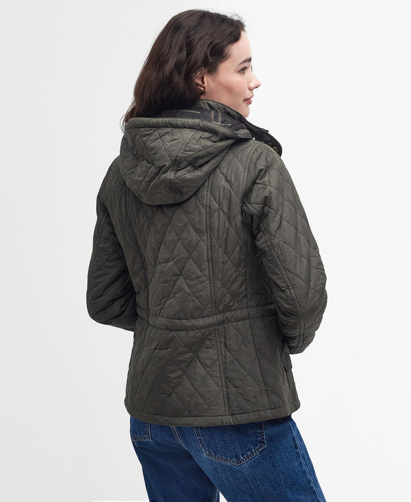 Barbour Millfire Quilted Jacket - Olive/Classic