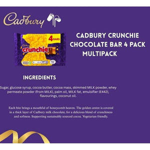Cadbury Crunchie 4 pack