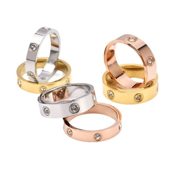WS-Carter Ring: Yellow Gold / 6