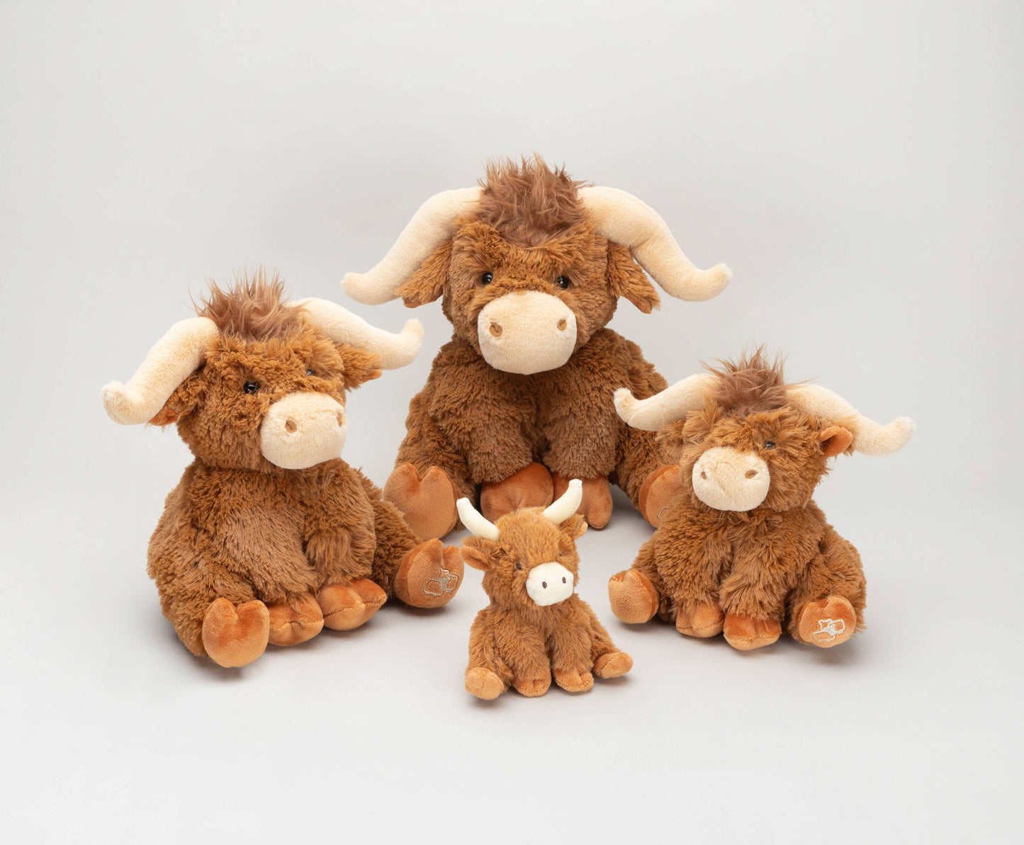 Longhorn Highland Cow Medium Plush