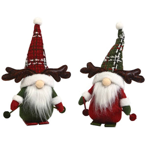 8" Reindeer Gnomes, 2 asst.