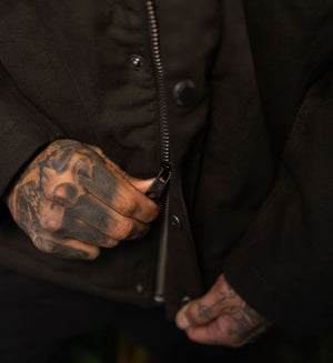 Piston Duck Canvas Jkt: DARK SHADOW / L