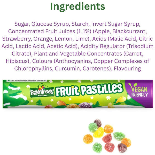 Rowntree's Fruit Pastilles Giant Tube 115g