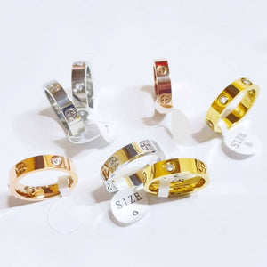 WS-Carter Ring: Yellow Gold / 6
