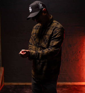 Stratton Flannel: BLACK / XL