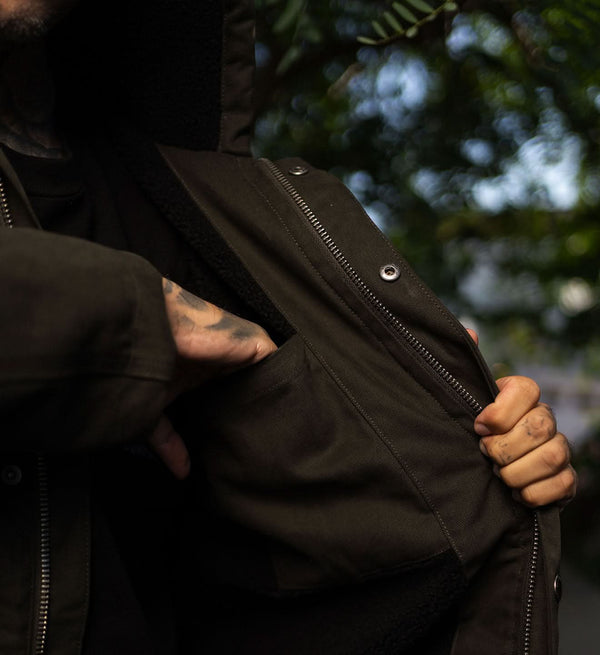 Piston Duck Canvas Jkt: DARK SHADOW / XL