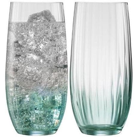 Erne Hiball Glass Set of 2 - Aqua