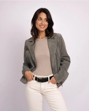 Garcia Suede Moto Jacket