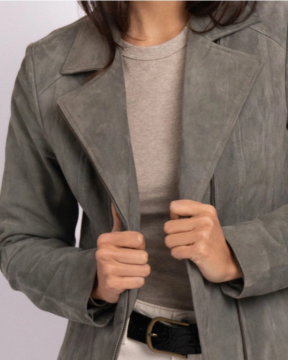 Garcia Suede Moto Jacket