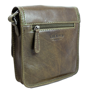 Morrigan Knot Leather Bag - Green