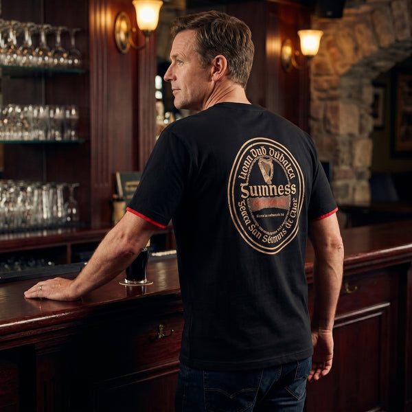 Guinness Gaelic Lable Tee