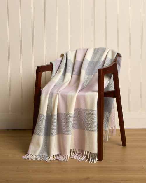Foxford Emily Cashmere and Lambswool Throw