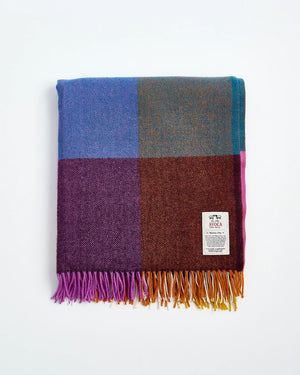 Lambswool Throw - Hellfire