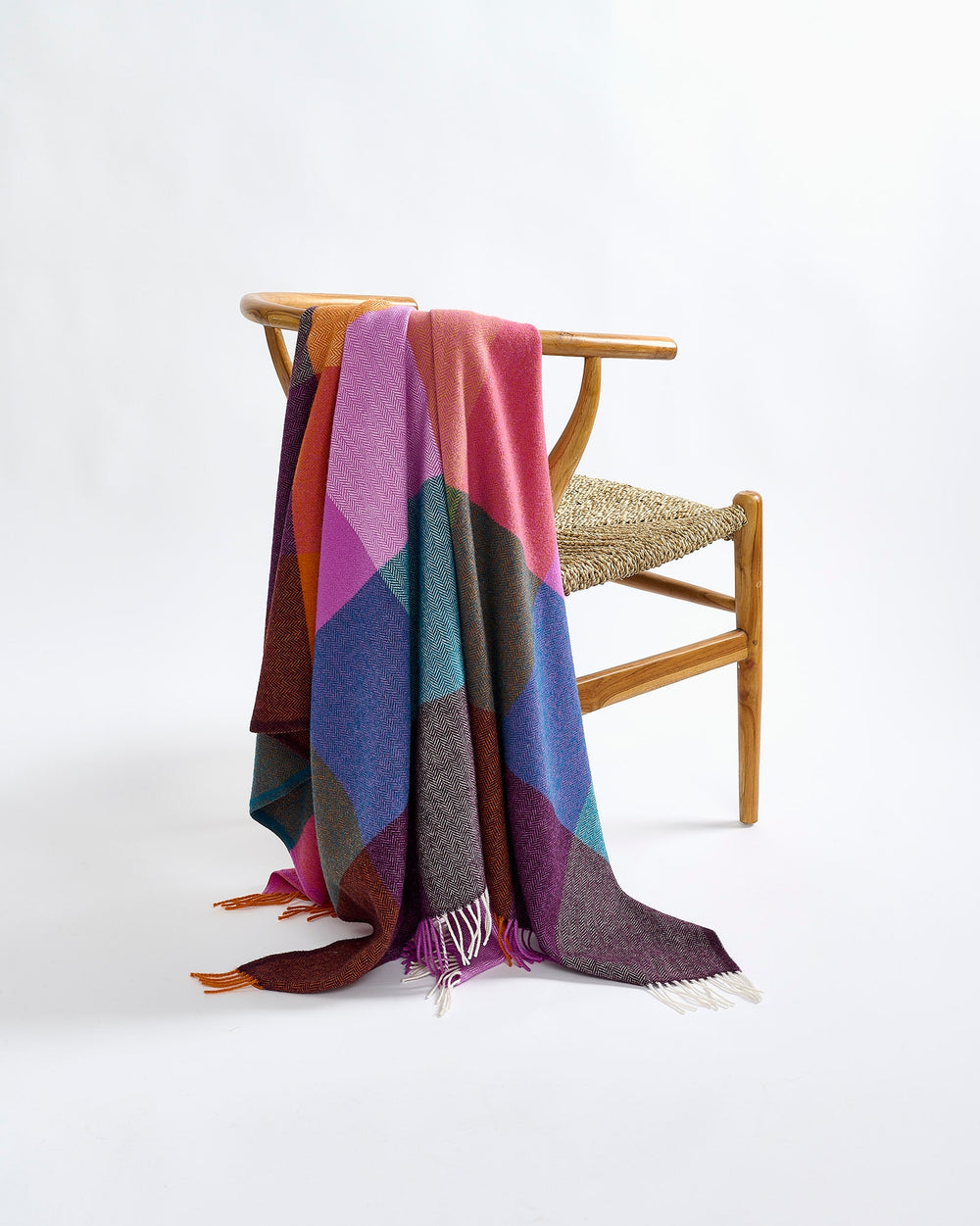 Lambswool Throw - Hellfire