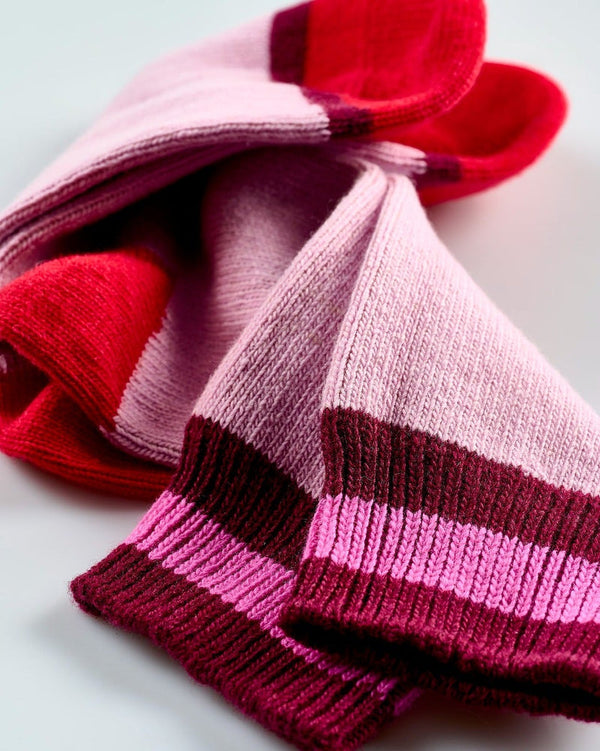 Avoca Cosy Toes Cashmere Blend Women's Socks - Pink