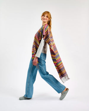 Avoca Century Wide Merino Wool Scarf