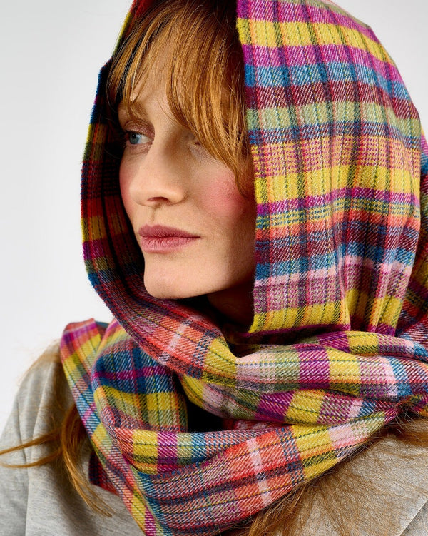 Avoca Century Wide Merino Wool Scarf