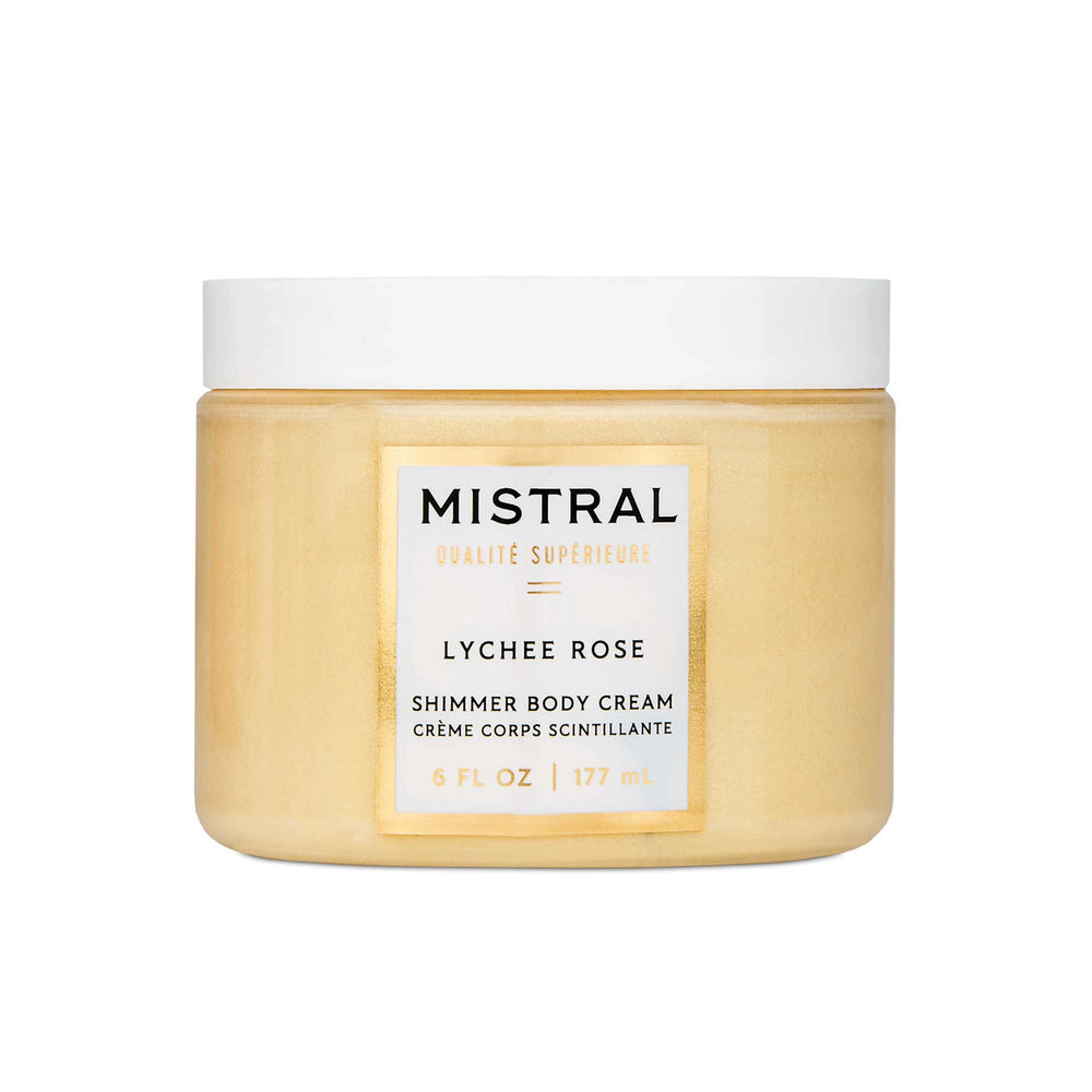 Luxe Shimmer Body Cream Lychee Rose