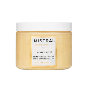 Luxe Shimmer Body Cream Lychee Rose
