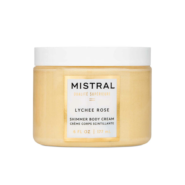 Luxe Shimmer Body Cream Lychee Rose