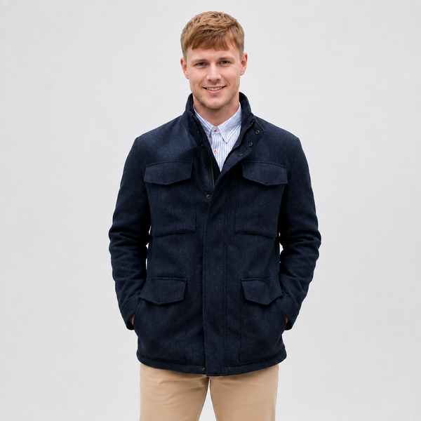 Mizen Head Tweed Coat
