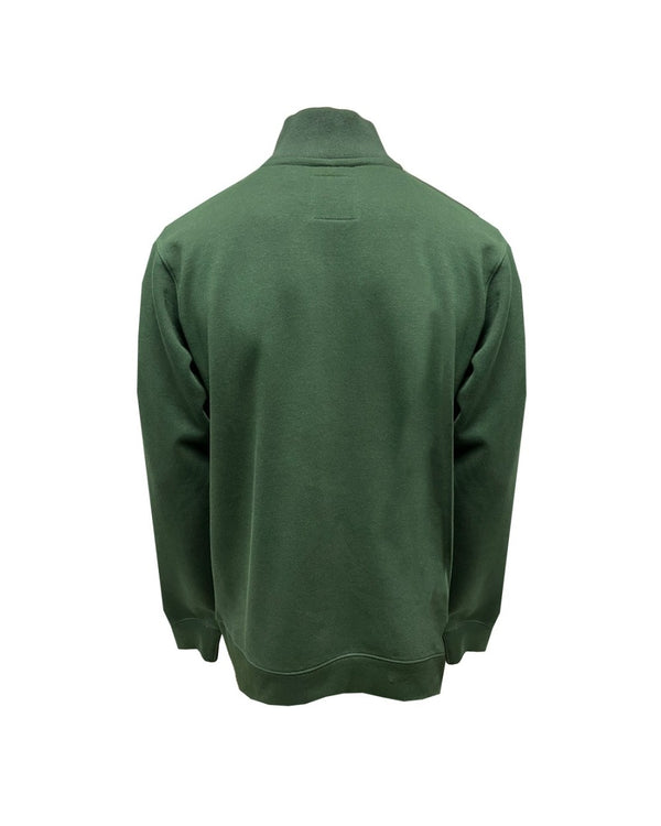 Ireland Gold Shamrock 1/4 Zip Sweatshirt