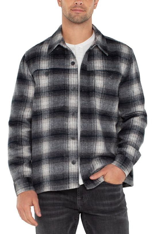 Plaid Shirt Jacket