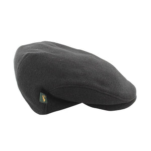 Irish Tweed Trinity Cap - Solid Black