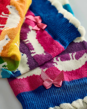 Cotton Socks - Rainbow Sheep