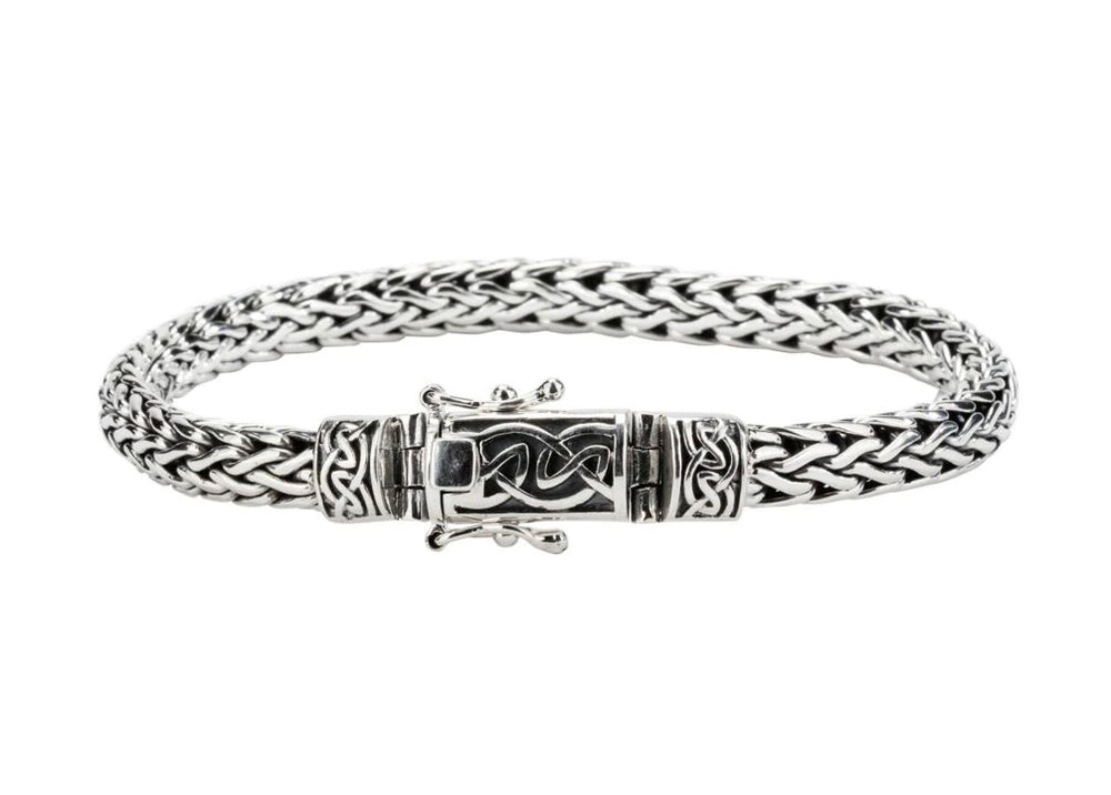 Dragon Weave Eternity Clasp Bracelet
