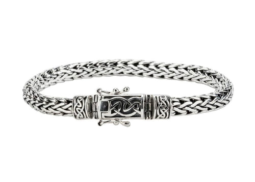 Dragon Weave Eternity Clasp Bracelet