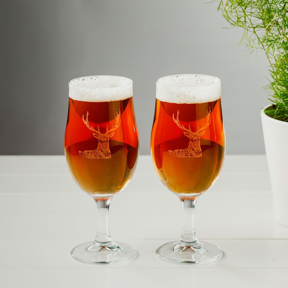 Stag Craft Beer Glasses