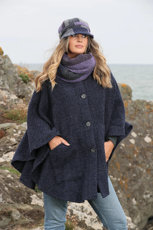 Tina Cape - Killybegs Indigo