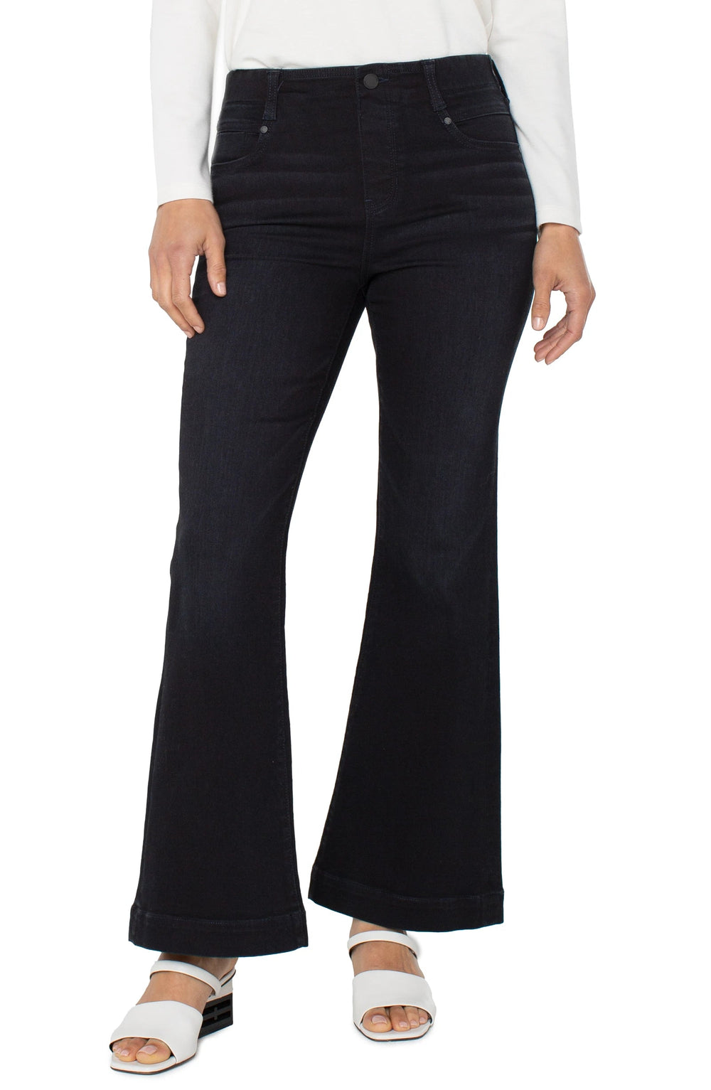 The Gia Glider Flare w/ Wide Hem 30" Inseam - Apollo