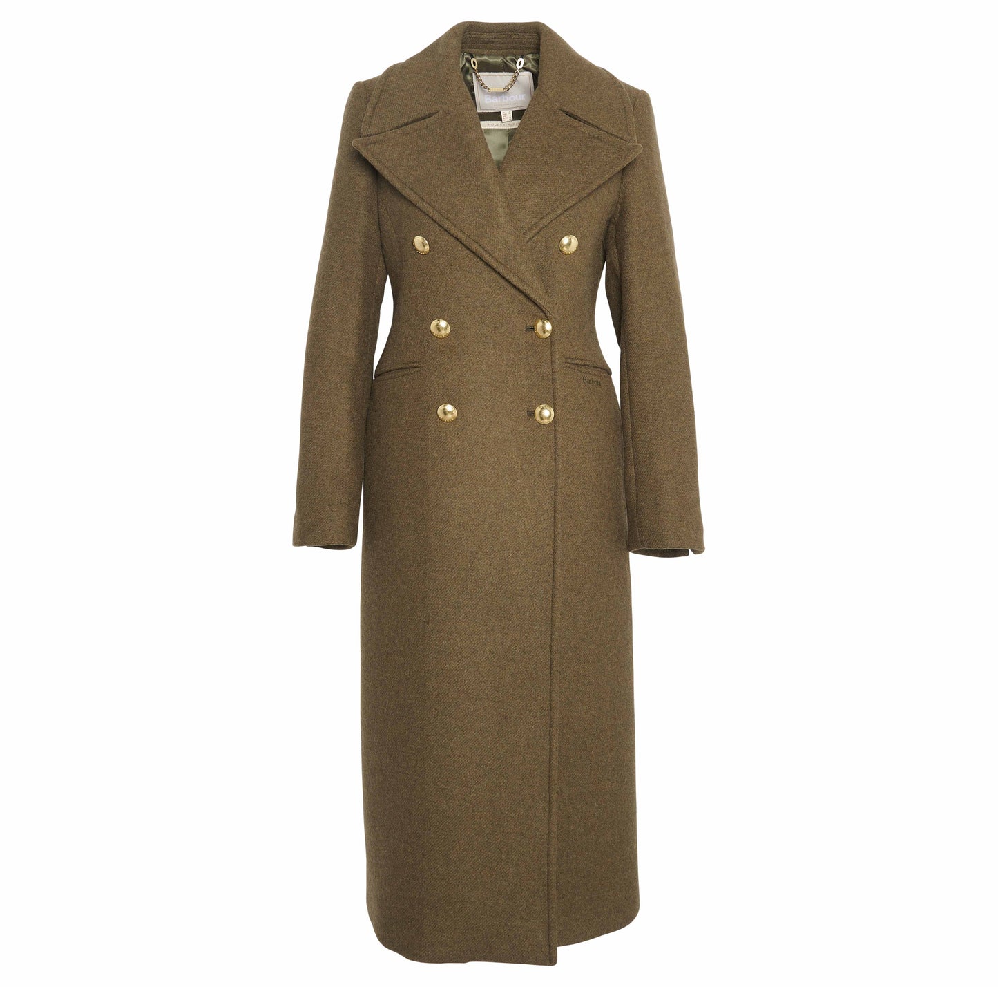 Barbour Reva Wool Military Coat