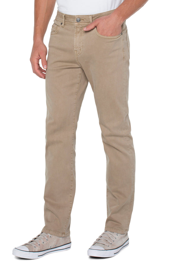 Regent Relaxed Straight Colored Denim 32" Inseam - Wheat
