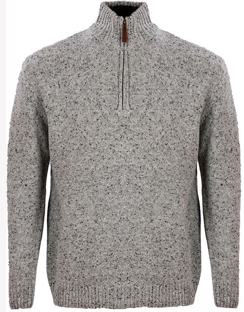 Belleek Troyer Mens Sweater - Flannel Grey