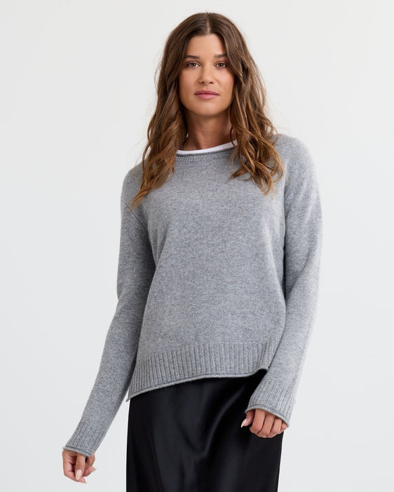 Everyday Cashmere Crew - StoneWash