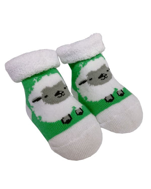 Wooly Sheep Baby Socks