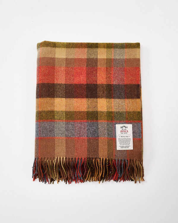 Avoca Heritage WR94 Lambswool Throw