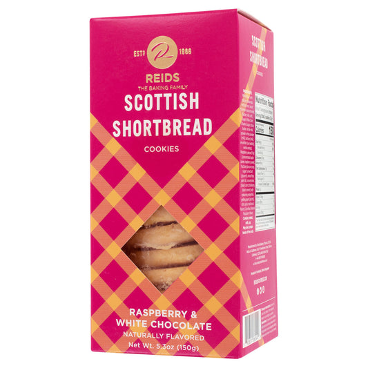 Reid’s of Caithness Raspberry & White Chocolate Shortbread