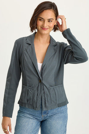 Brax Linen One Button Blazer